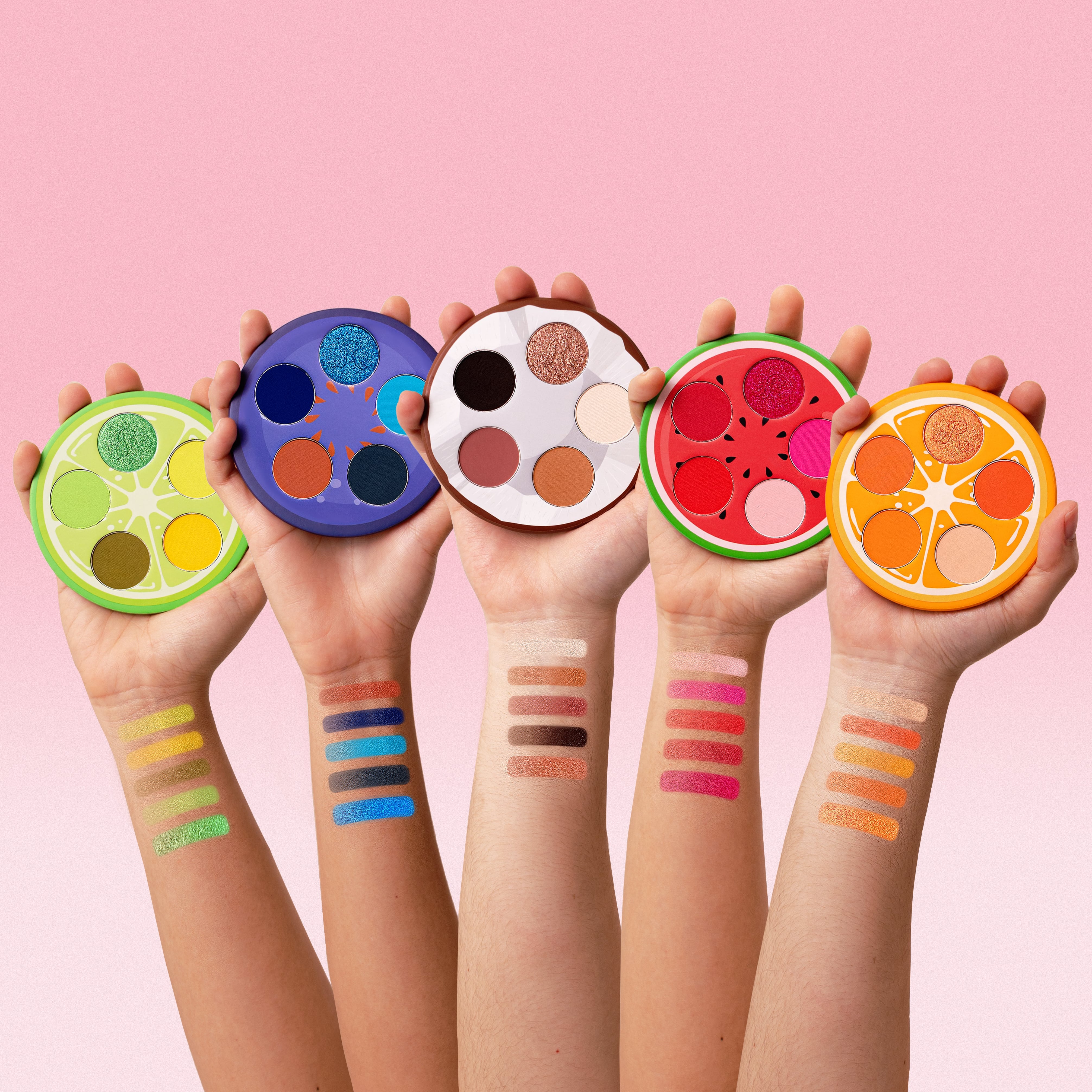 Frutopia: 5 paletas de sombras